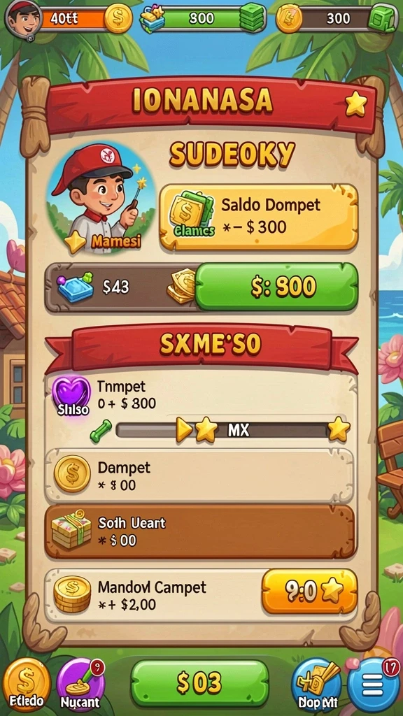avatar808 - Tampilan antarmuka yang intuitif dan menarik.