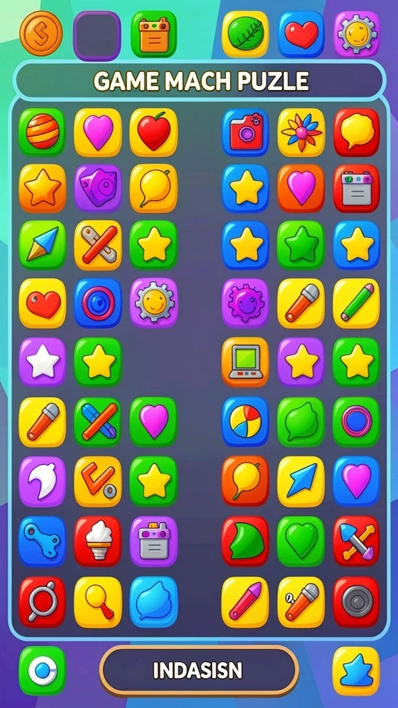 h03 - Screenshot menunjukkan berbagai item yang bisa diperoleh.