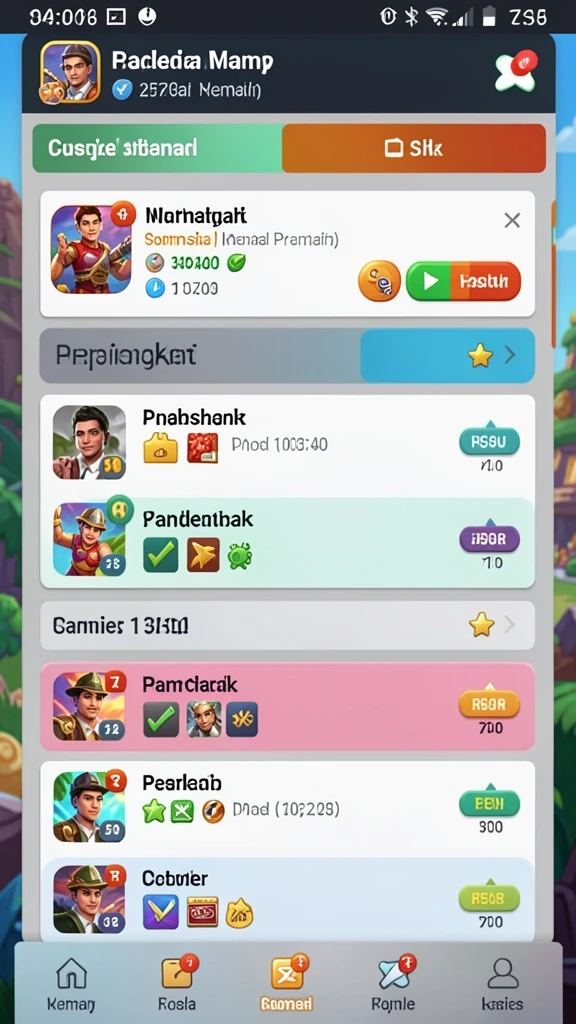 idn789 - Screenshot menampilkan mode permainan yang penuh tantangan.