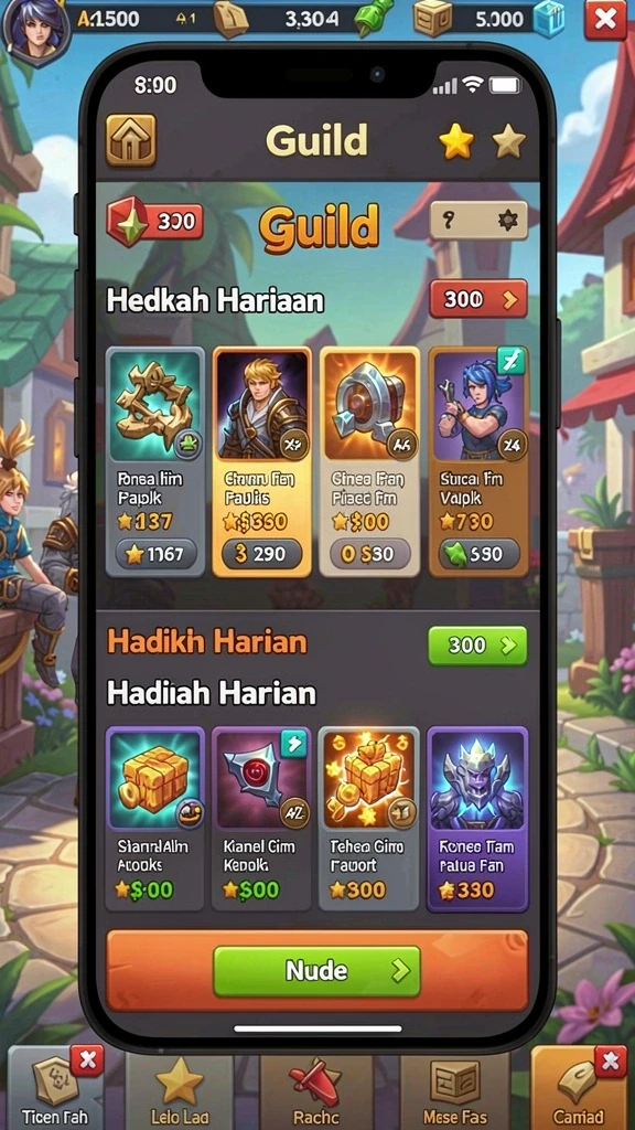 rp79 - Grafik gameplay yang menakjubkan dan detail.