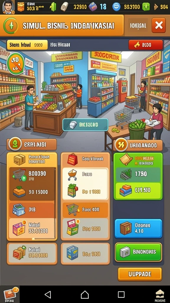 saranajitu - Menu utama yang intuitif dan mudah dinavigasi.